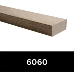 6060 Slim Modern Style Wood Handrail