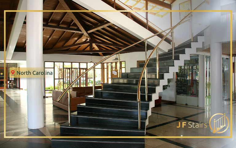 Staircase renovation cost comparison with modern staircase upgrade