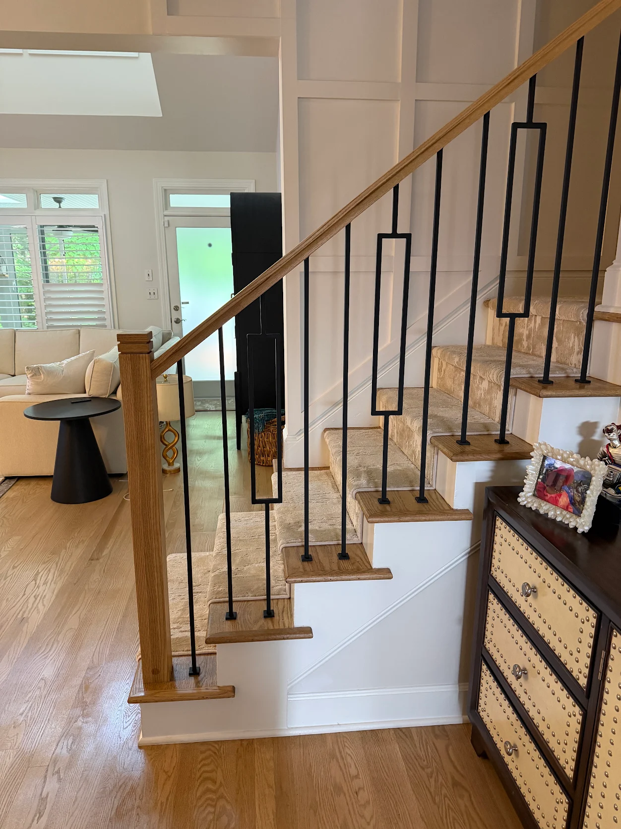 Staircase remodel project by JF Stairs