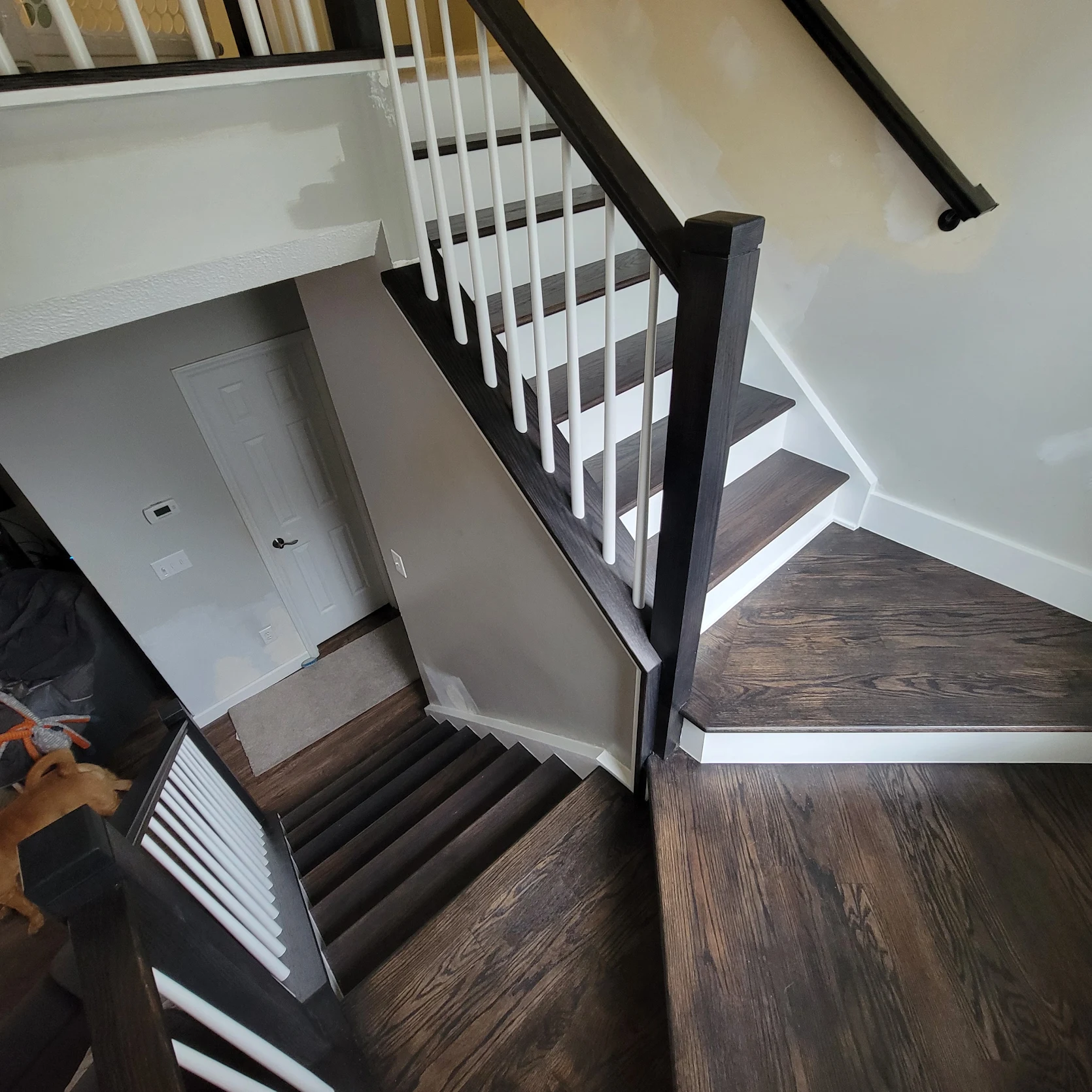 Staircase remodel project by JF Stairs