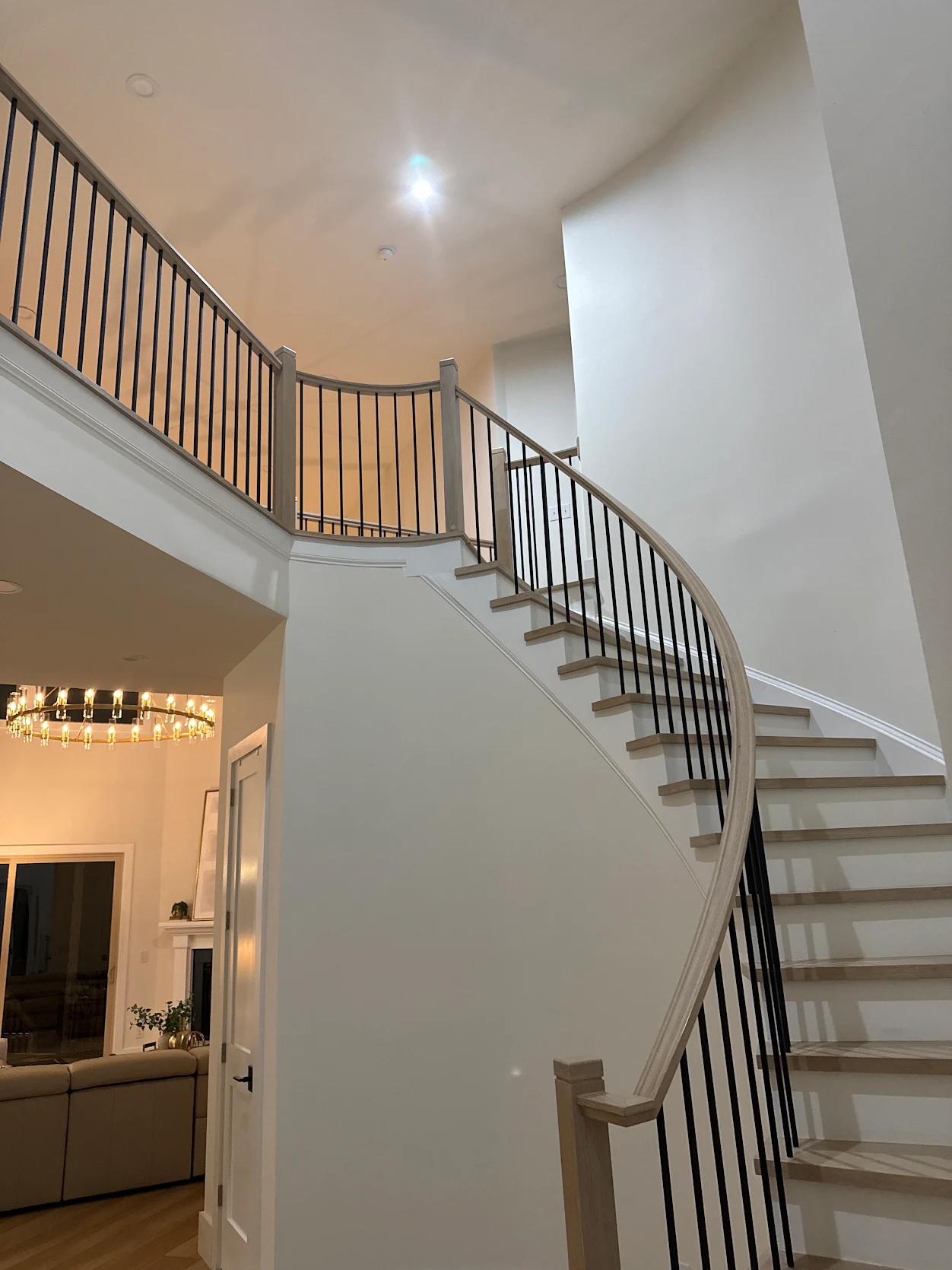 Staircase remodel project by JF Stairs