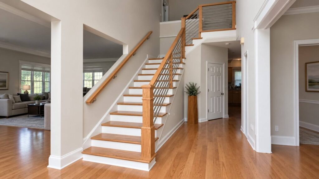 Cost to replace carpet on stairs with hardwood treads